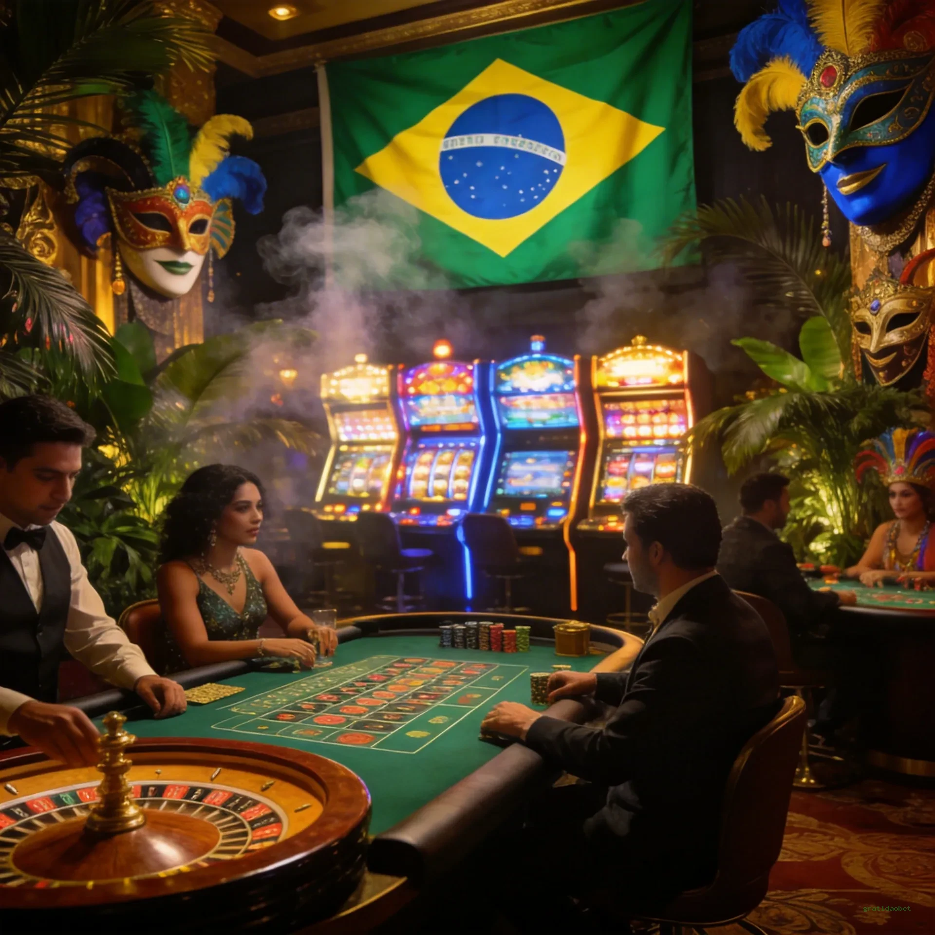 Jogos de Cassino Premium - Slots, Roleta, Blackjack e Dealer Ao Vivo